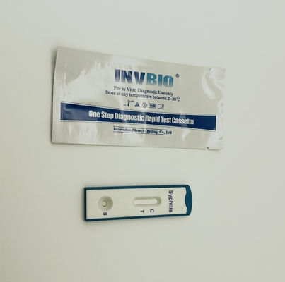 Teste de diagnóstico rápido Kit Std Syphilis Screening Test de Vdrl com malote selado