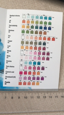 Teste alto Kit Detect Ph Hardness Chlorine da qualidade de água potável de 95,6% sensibilidades