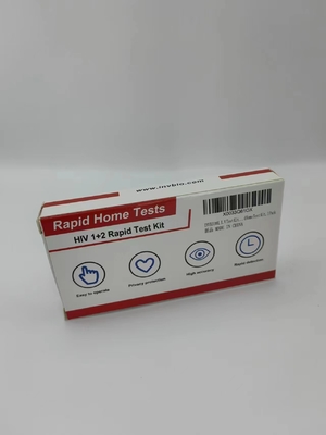 O fluxo vertical rápido ajuda a um teste 2 Kit At Home Quick Detection do Hiv 1 da etapa