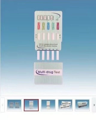Uma etapa identifica o jogo de auto-teste do teste de droga de 5 painéis dos diagnósticos
