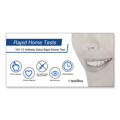 Teste imediato Kit Infectious Disease At Home do Hiv do antígeno da saliva