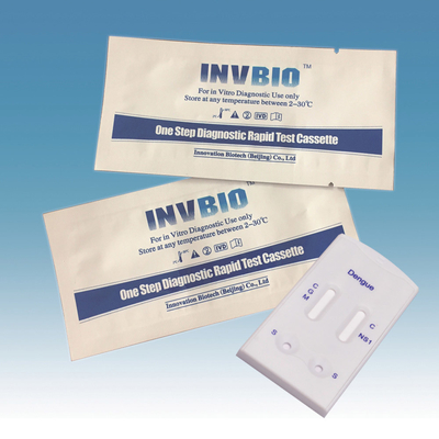 O Ce rápido combinado do dispositivo do teste Igg/Igm/Ns1 da dengue aprovou um profissional da etapa
