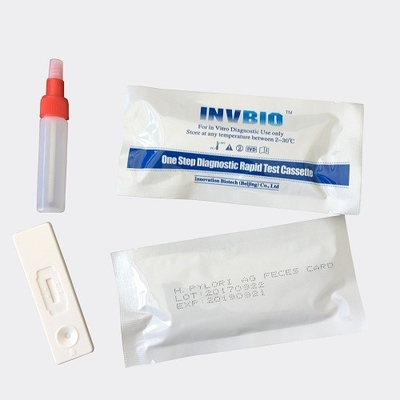 A gaveta do teste do tamborete do antígeno de H.Pylori/Ce rápidos dos dispositivos aprovou