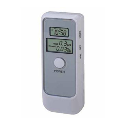 Diagnóstico Médico Display Digital Tester de Respiração de Álcool Mini Portátil