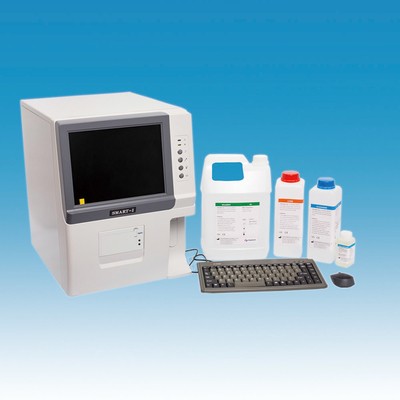 Analisador inteiramente auto da hematologia da exposição WBC de TFT LCD três porções