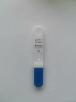 Um pirulito da saliva do antígeno do AG de Covid 19 da etapa