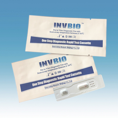Cartão rápido médico do teste de HBsAb dos jogos de teste de diagnóstico da doença infecciosa do IVD