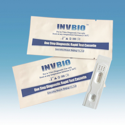 Cartão rápido médico do teste de HBsAb dos jogos de teste de diagnóstico da doença infecciosa do IVD