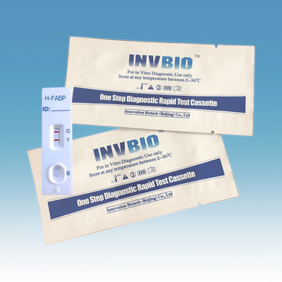 teste obrigatório rápido da proteína H-FABP do ácido gordo do coração da gaveta do teste de 3.00mm