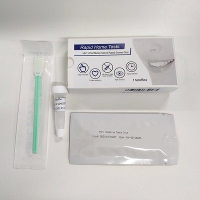 Teste rápido Kit For Infectious Disease do Hiv da saliva do antígeno