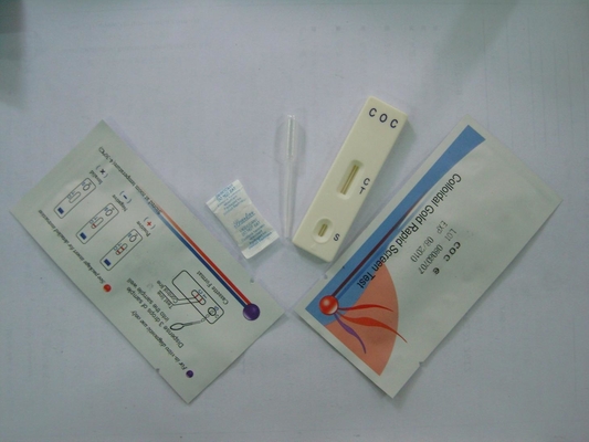 Testes da casa de Kit Cassette 3.00mm do teste do abuso de drogas da cocaína de FDA COC