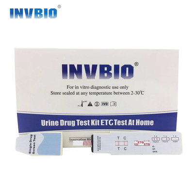 Kit Médico Teste de Álcool Carteira de Imersão de Urina Marca Iso Teste Rápido de Um Passo