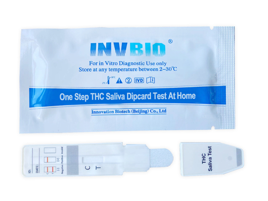 Em casa droga de tiras de teste da droga do abuso THC 15 Ng/Ml 20ng/Ml