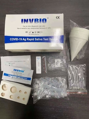 Detecção rápida Kit Rtk Ag Saliva do antígeno de Covid 19 do uso da casa