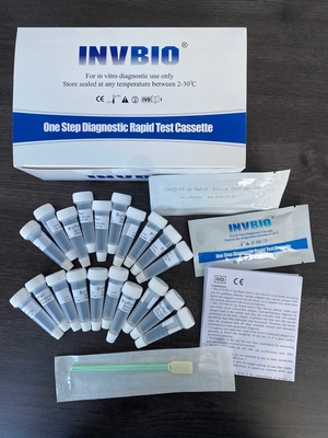 CE rápido FSC do jogo do teste do antígeno da saliva de 10-20min Coronavirus em casa