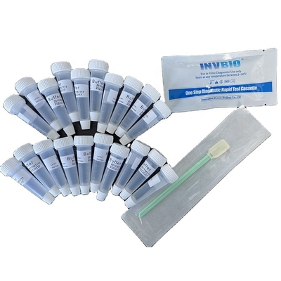 10-20 minutos um pirulito rápido da saliva da gaveta de Kit Rtk Antigen Rapid Test do teste de Covid 19 da etapa