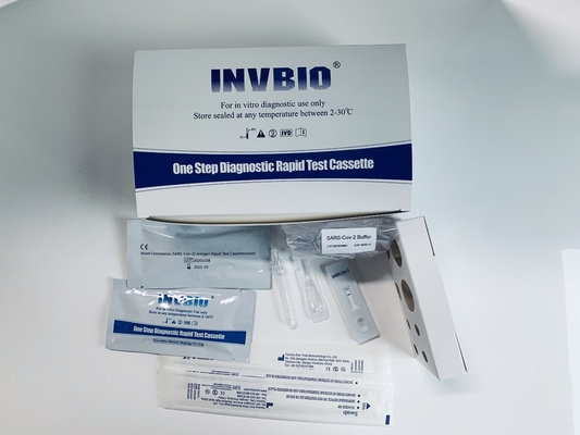 Acima do teste rápido Kit Nasal Swab Collection de Covid 19 da precisão de 99%