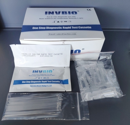 OEM rápido de Kit Colloidal Gold do teste de Igg Igm do anticorpo de SARS-CoV-2 Ab