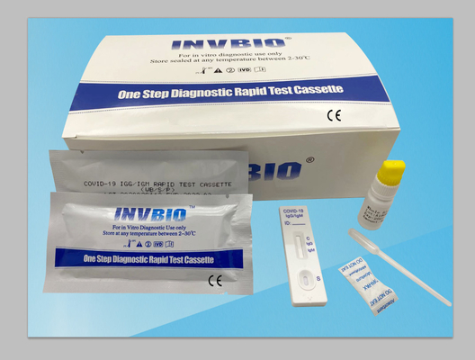 Teste rápido Kit For Antibody COVID19 do ouro coloidal do FSC FDA IgG IgM do CE