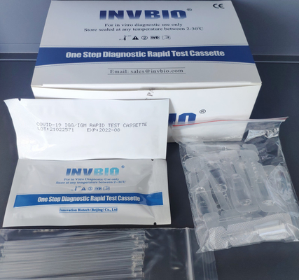 Teste rápido Kit For Antibody COVID19 do ouro coloidal do FSC FDA IgG IgM do CE