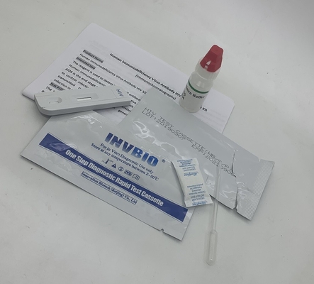 Linha médica teste rápido Kit Accuracy do sangue inteiro do IVD tri do VIH 99%