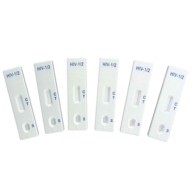 Linha médica teste rápido Kit Accuracy do sangue inteiro do IVD tri do VIH 99%