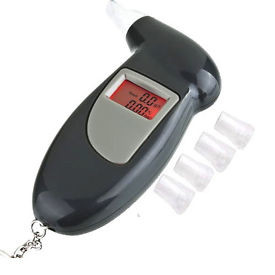 verificador pessoal do álcool da polícia do bafômetro de 0.0-1.9g/L Digitas