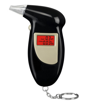 verificador pessoal do álcool da polícia do bafômetro de 0.0-1.9g/L Digitas