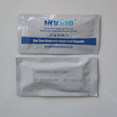 Teste de Kit Card Trypanosoma Cruzi Antibody do teste do antígeno do Rotavirus da fezes
