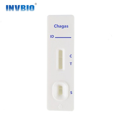 Jogos rápidos qualitativos Chagas Ab Test Cassette do teste da doença infecciosa da detecção