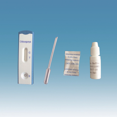 Teste rápido Kit Card de Chikungunya do anticorpo de IgG IgM do plasma do soro