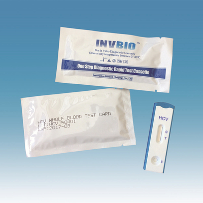 Anti dispositivo rápido 25pcs/Box da gaveta dos jogos do teste da doença infecciosa de Hcv