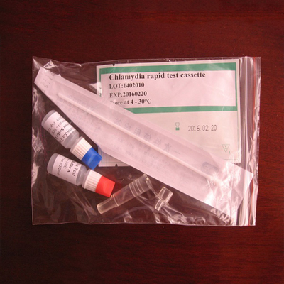 Cartão de antígeno de zaragatoa para Chlamydia Trachomatis