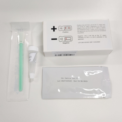Jogos rápidos médicos do teste da doença infecciosa do IVD uma saliva do Hiv da etapa