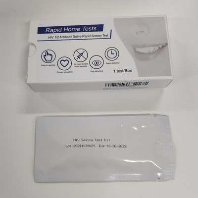 Teste rápido Kit For Infectious Disease do Hiv da saliva do antígeno